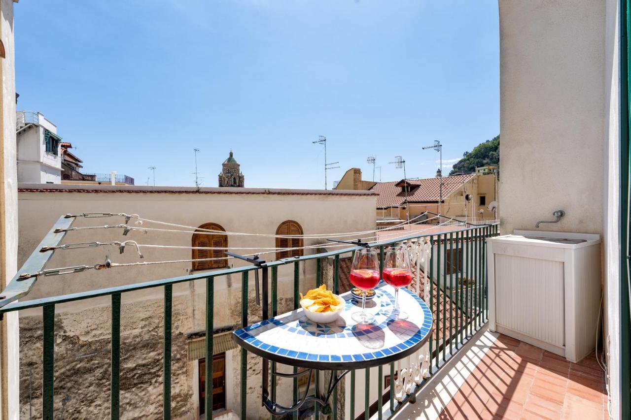 Amalpha Domus 100 Sqm Apt With Ac Wifi And Balcony Amalfi Luaran gambar